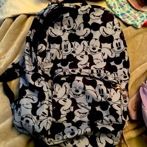 Navy Mickey back pack